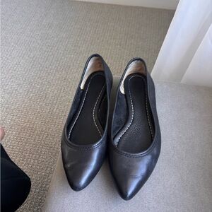 Frye Women's Black Leather Loafers